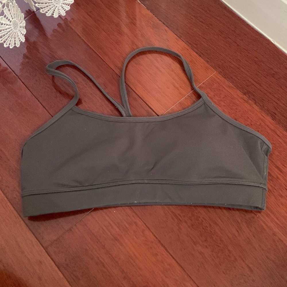 Lululemon sports bra brown